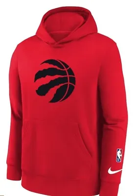 £27.99 • Buy Nike Toronto Raptors Essential Fleece Hoodie Red In Youths Size L BRAND NEW