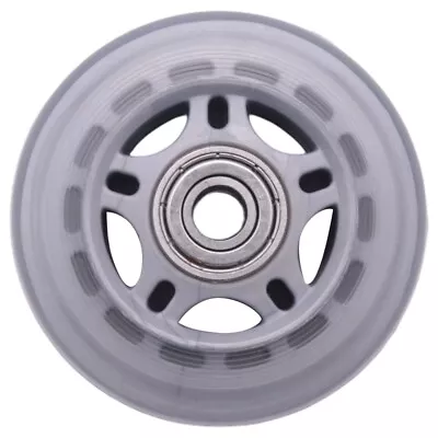 Skating Shoes 608ZZ Bearing Inline Skate Wheel Clear Gray Y3Y15156 • $10.62