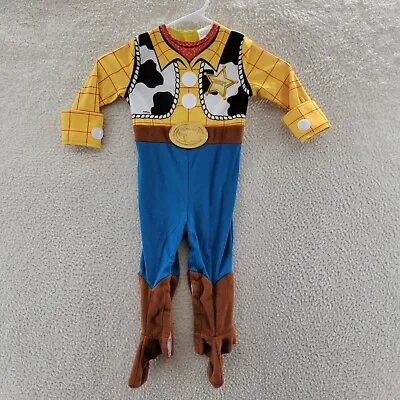 £19.98 • Buy Disney Baby Deluxe Woody Toy Story Costume 12-18M Multicolor Bodysuit