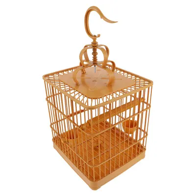 Macaw Carrier Bird Feeding Cage Bird Travel Carrier Budgie Cage • £29.71