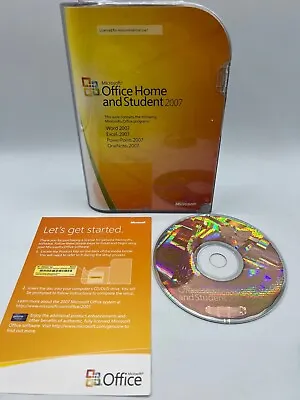 Microsoft Office 2007 Home And Student W/ Product Key - Excel Word PowerPoint • $25.95
