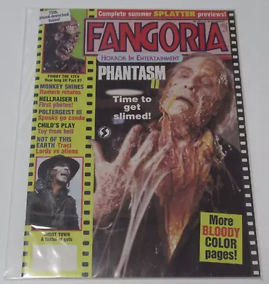 Fangoria Horror Magazine #75 1988 Phantasm II Ghost Town Monkey Shines • $15