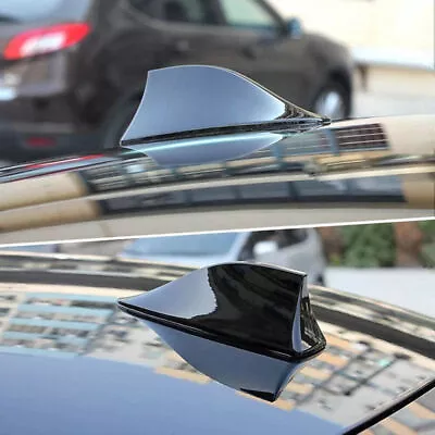£6.99 • Buy Shark Fin Roof Antenna Aerial FM/AM Radio Signal Decor Car Trim Universal Us