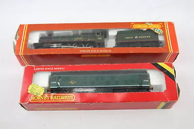 Hornby Locomotives OO Gauge Hagley Hall 4930 & Diesel 5769 Loco Boxed Models • £31