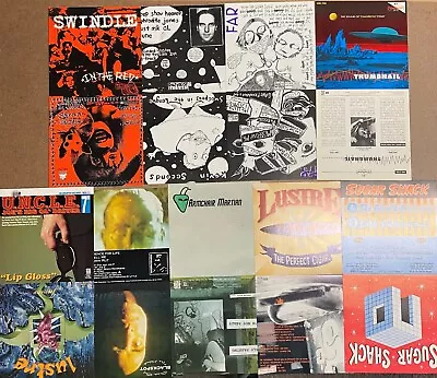 5 MIXED Punk Rock Metal Posters Art Wall 1990s-2000s 7  Record 45rpm Sleeve • $13.99