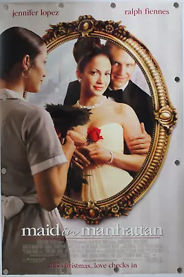 Maid In Manhattan 2002 Double Sided Original Movie Poster 27  X 40  • $29.95