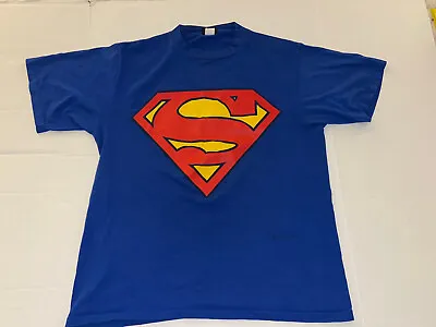 Vintage Superman T Shirt Men’s Size XL DC Comics Made In USA Single Stitch VTG • $26