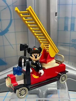 LEGO 4164 Disney Mickey Mouse Fire Engineer Fire Truck Firetruck Incomplete • $25