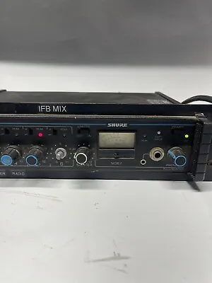 Shure M367 6-Channel Pro-Audio Microphone/Line Mixer • $35