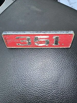 Ford Racing 351 Cleveland Emblem “ Original “ • $49.99