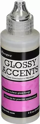 £8.99 • Buy Glossy Accents Clear Plastic Varnish, 59 Ml Ranger GAC17042