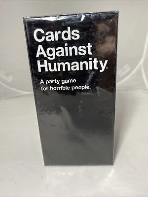Cards Against Humanity Card Game - Original Black Box New-Still In Plastic Wrap • $36.08