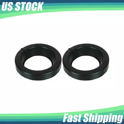 Pair Set 2 Front Lower Coil Spring Insulators Moog For Chevy S10 GMC Jimmy RWD • $35.66