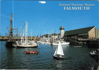 Postcard National Maritime Museum FALMOUTH Harbour View Hub Box Falmouth AA04299 • £5.65