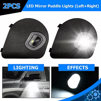 LED Side Mirror Puddle Light FOR Dodge Ram 10-19 1500 2500 3500 4500 5500 Truck • $11.08