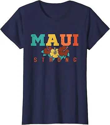 Pray For Maui Hawaii Strong Fire Extinguishing Gift Ladies' Crewneck T-Shirt • $21.99