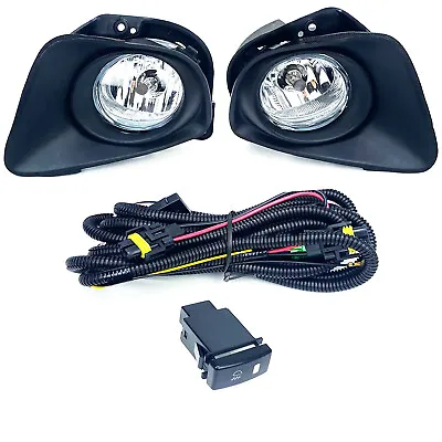 Bumper Fog Driving Lights Kit For Mazda 2 DEMIO 2007 2008 2009 Bulb Switch Wire • $136.29