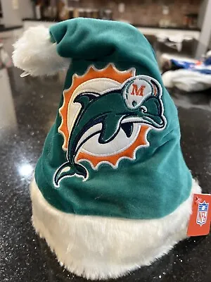 Miami Dolphins NFL Logo Infant Santa Hat Foco • $39.96