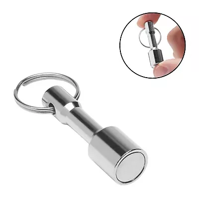 Keychain Neodymium Magnet For Testing Brass Gold Silver Coins Ferrous Metals • $5.98