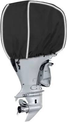 20-50 HP Engine Cover Boat Motor Waterproof Storage Covers With Reflect Strips • $30.79