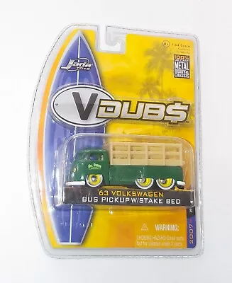 $18.99 • Buy Jada:v*dubs-'63 Volkswagen Bus Pickup W/stake Bed -2007 Wave 3. 