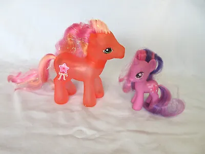 Hasbro My Little Pony Secret Wish Divine Shine 2005 & Twinkle Sparkle 2010 • $8.02