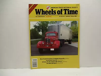 Sept. 2008  Wheels Of Time Magazine Semi Mack Truck Engine Truckin  Diesel Parts • $8.49