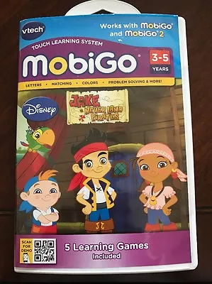 Vtech Jake & The Never Land Pirates Touch Learning Systems MobiGo MobiGo 2  • $10