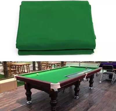 Billiard Cloth Pool Table Felt Cloth With 6 Cloth Strips For 7/8/9 Foot Table Fa • $105.55