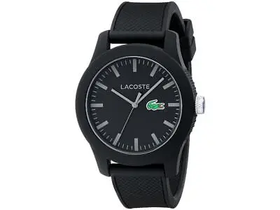 Lacoste 2010766 12.12 Collection Black Rubber Strap Quartz Sport Watch  • £36.99