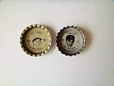 1967-1968 Pete Rose Coca-Cola Vintage Bottle Caps Odd Oddball N30 Joe Pepitone • $12.71