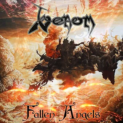 VENOM Fallen Angels BANNER 2x2 Ft Fabric Poster Tapestry Flag Album Cover Art • $19.95