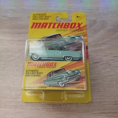 Matchbox 1/64 Diecast Lesney Edition Green 1955 Cadillac Fleetwood • $12.70