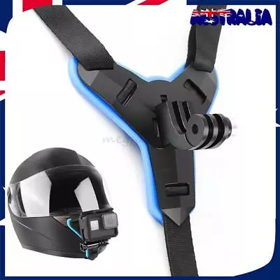 Camera Full Face Helmet Chin Mount Holder Accessories For GoPro HERO 8 7 6 5 AU • $9.92