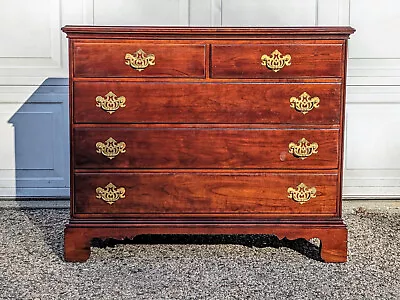 Statton 5-Drawer Dresser - Trutype Americana Oldtowne Cherry - Vintage 1978 • $500