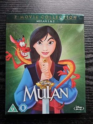 Mulan 1 & 2 Duopack [Blu-ray] [Region Free] [New & Sealed] With Slipcover • £7.31