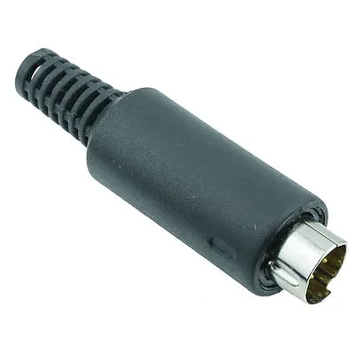 5 X 8-Pin Mini DIN Plug Connector • £7.39