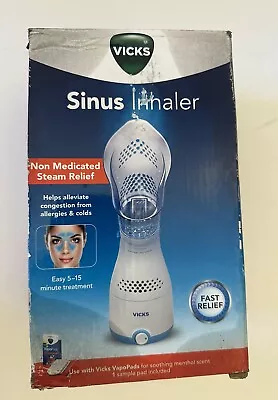 Vicks Sinus Inhaler Non-Medicated Steam Relief  New In Box Box Slightly Damaged • $28.89