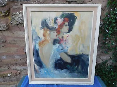 Painting Oil Canvas Mid-late Xx Signed Canadian Artist Guy Marceau Original      • £97