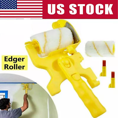 $13.99 • Buy Multifunctional Clean-Cut Paint Edger Roller Brush Safe Tool Wall Corner Ceiling