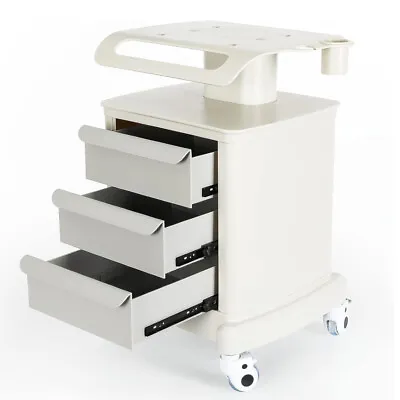 Mobile Ultrasound Cart Hospital Trolley Cart Beauty Medical Storage Trolley Cart • $98.99