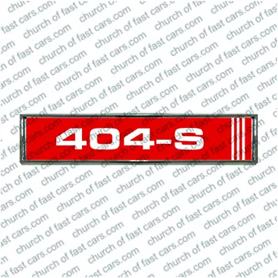 Chrome Badge #7049 To Suit 404-s Kenworth Truck Dash Or Interior  • $37