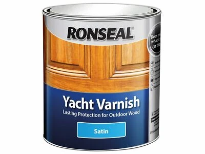 £15.14 • Buy Ronseal  Exterior Yacht Varnish Satin 500ml
