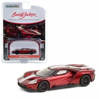 GREENLIGHT 37220 E Barrett-Jackson 2017 Ford GT - Liquid Red Diecast Car 1:64 • $5.56