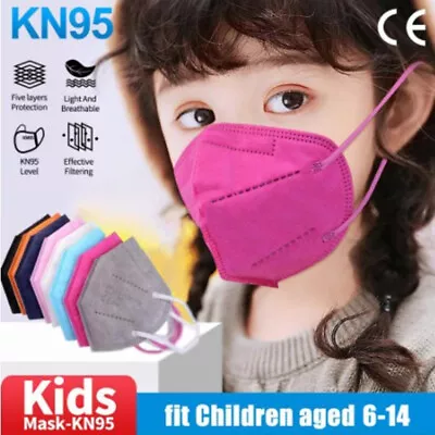 AU Kids Disposable N95 KF94 Surgical Masks Mask Child Children Mask KN95 10-100! • $7.79