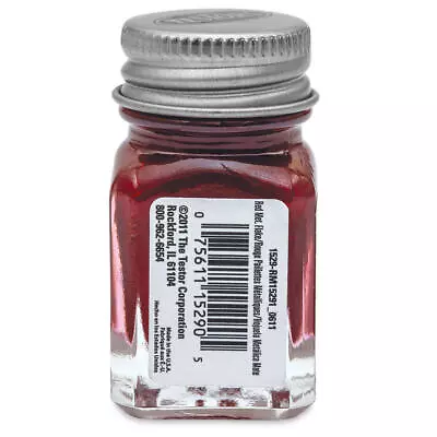 Testors Enamel Paint - Metallic Red Metal Flake 1/4 Oz Bottle • $7.57