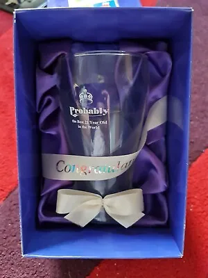 21st Birthday Glass Probably The Best 21-year Old In The World Xpression Gift Co • £5