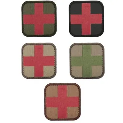 Condor 231 Medic Patch Military First Aid EMT EMS Responder Red Cross Hook Loop • $5.95