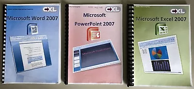 Microsoft Manuals (3) ‘Word’-‘Excel’- ‘Power Point’ (bundle) • £11.95