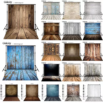 Large Vintage Photography Background Wooden Panel Photo Backdrops Party Wedding • $31.99